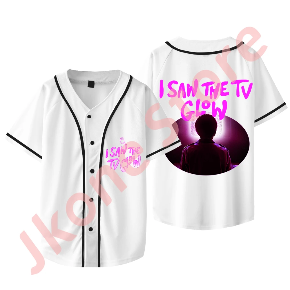 I Saw the TV Glow Merch Jersey New Logo Baseball Jacket Cosplay Women Men Fashion Casual Short Sleeve T-shirts