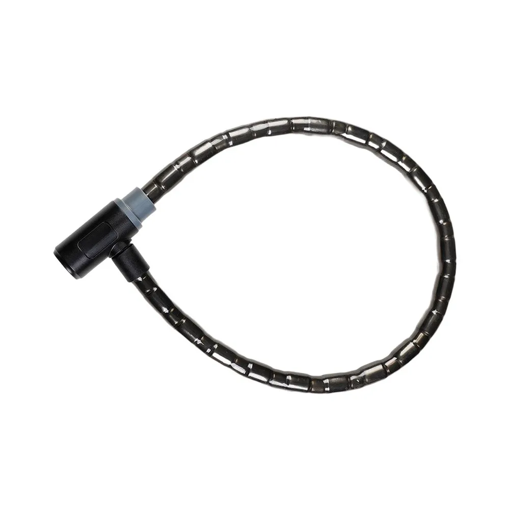 Bicycle Key Lock Portable Hinge Lock For Street Parking Bike Security Solution Steel Cable Lock Dustproof Lock Design