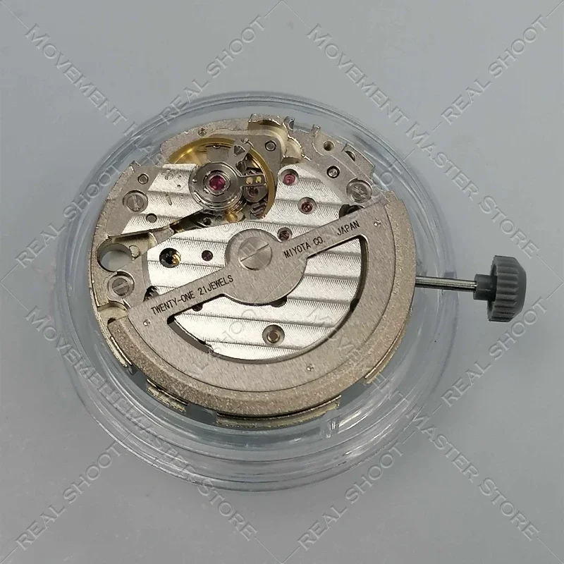 New Japanese Original MIYOTA 8219 Movement Silver Automatic Mechanical Movement 4.5 9 Small Second Watch Movement Accessories