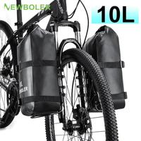 NEWBOLER Bicycle Front Fork Shelf With Metal Bike Fork Bag MTB Road Cycling Racks Load Bearing 10LPortable Bike Bag Accessory