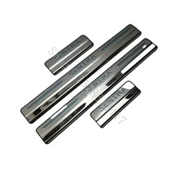 Car Accessories For Nissan Sentra B17 2010 2011 2012~2019 Stainless Steel Door Sill Scuff Plate Threshold Protector Guard