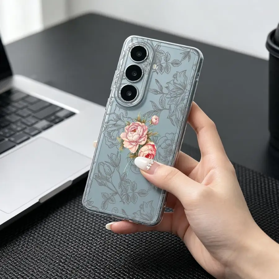Case for Samsung Galaxy A33 A52 A55 A23 A25 A51 A34 A35 A36 A27 A26 A24 A14 A16 A52 A31 A54 A15 A56 A50 Phone Cover Gold And