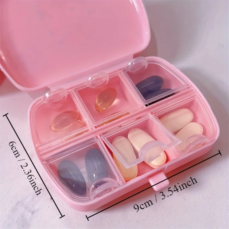 Sanrio Kitten Pill Organizer, Portable Earring, Ring and Necklace Organizer, Cute - Lightweight, Portable, Durable Storage Box