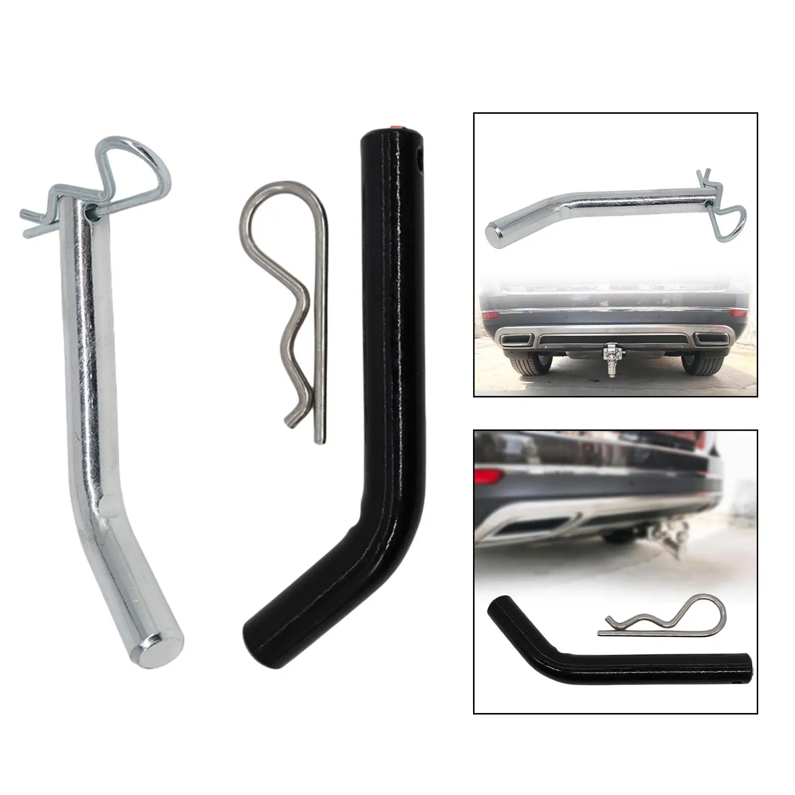 Generic Trailer Hitch Pin and Clip Easy to Install Replacement 5/8 inch Diameter Trailer Hardware Towing Hitch Accessories Metal