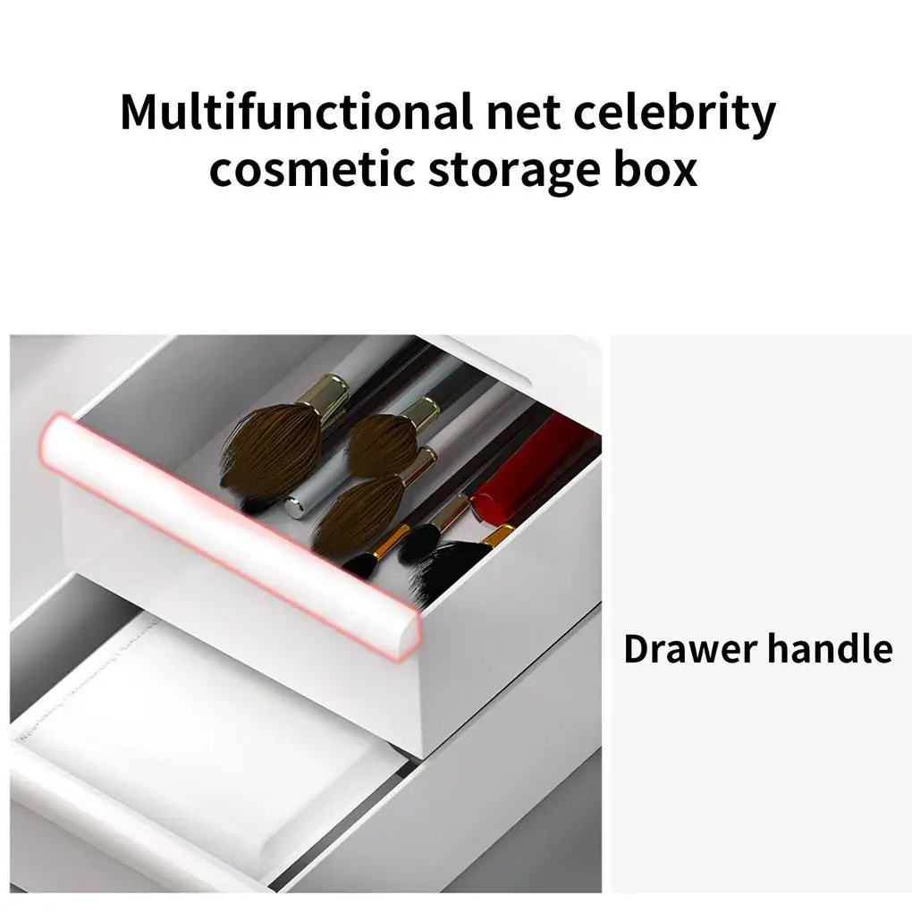 Cosmetic Storage Box Rack Drawer Dresser Lipsticks Product Sorting Sundries Makeup Nail Organizer for Dressing Room