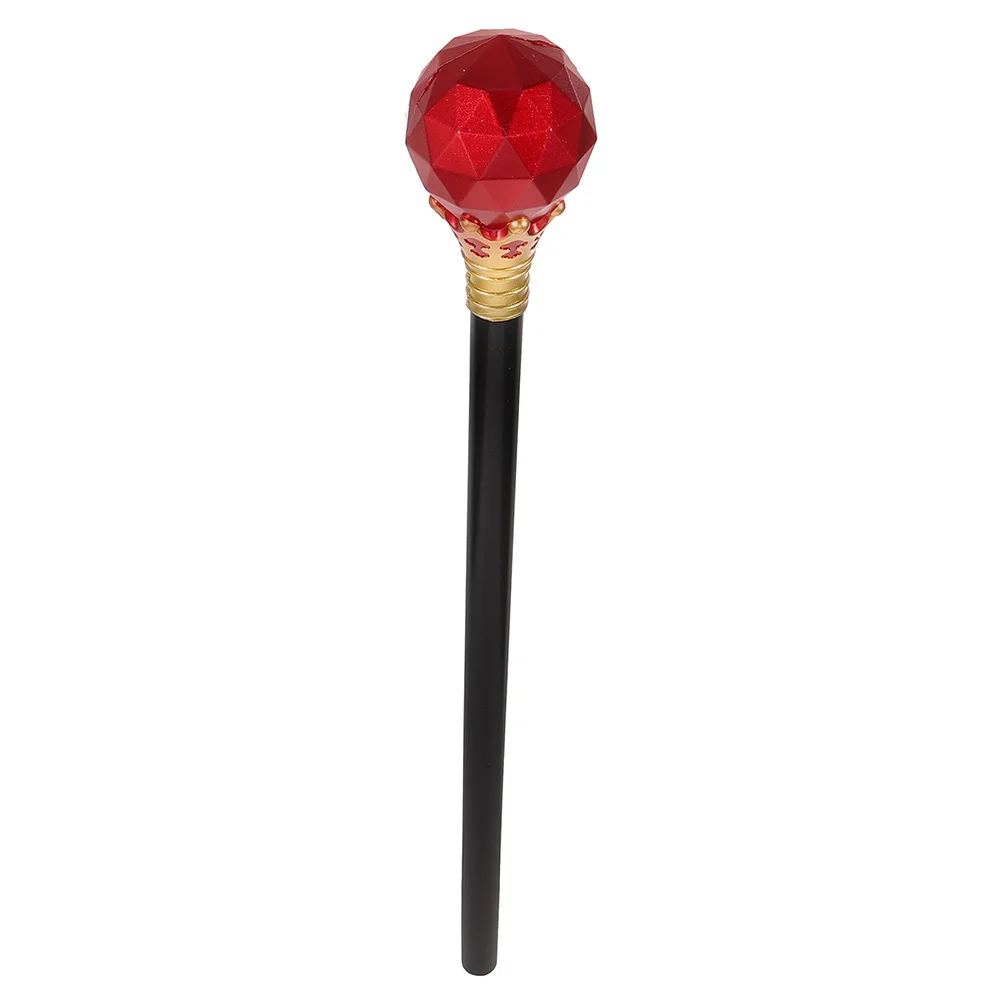 

1pc Scepter Prop Lightweight Plastic Imagination For School Plays Halloween Walking Scepters Prop Party Cosplay Decor