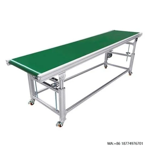 

Efficiency Small Automatic Portable Assembly Line Table Flat Inkjet Marking Mini Pvc Conveyor Belt