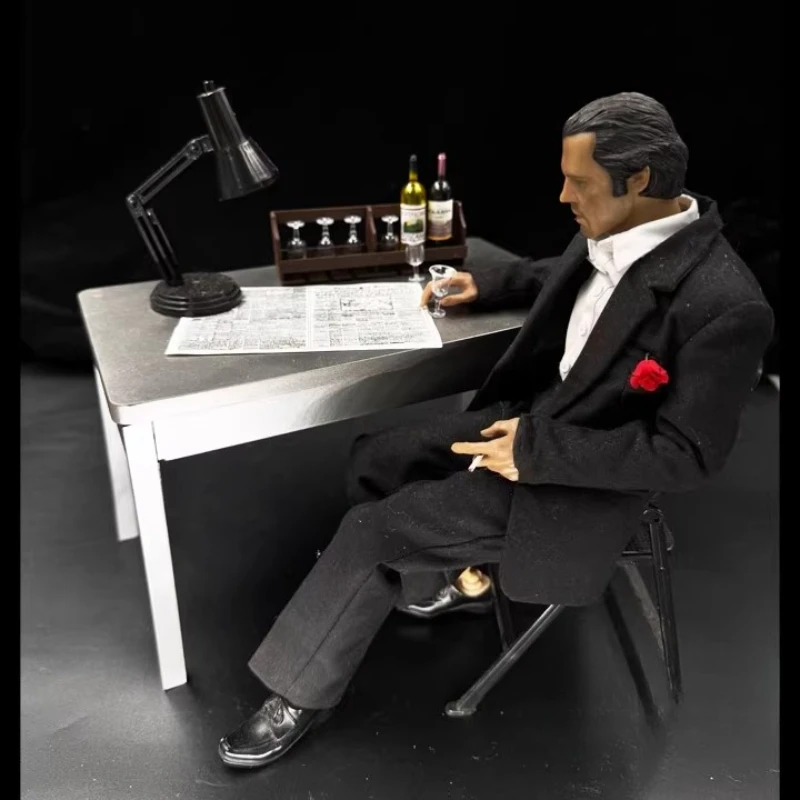 Simulation Model Car Wine Glass Wine Rack Dining Table Scene Decoration for 1/8 1/10 RC Crawler Car TRX4 SCX10 D90 TRX6 Tank 300