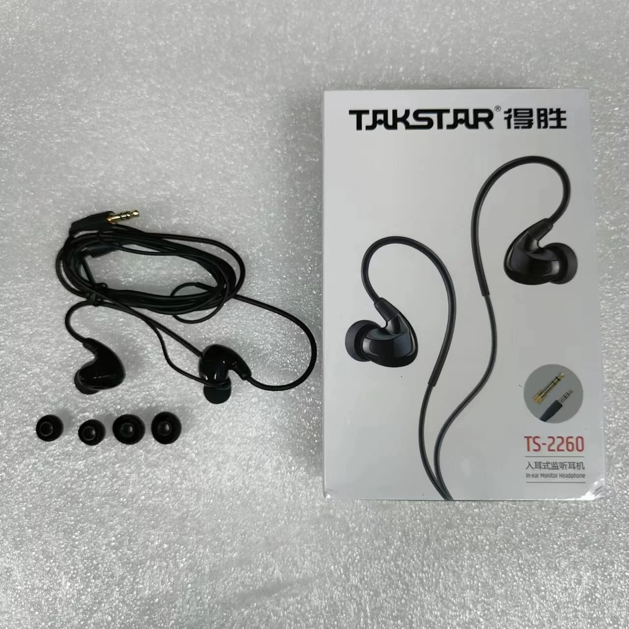 Takstar TS-2260 Наушники-вкладыши Профессиональные наушники с динамическим мониторингом HIFI Сеть Караоке Компьютер Телефон Музыкальная гарнитура