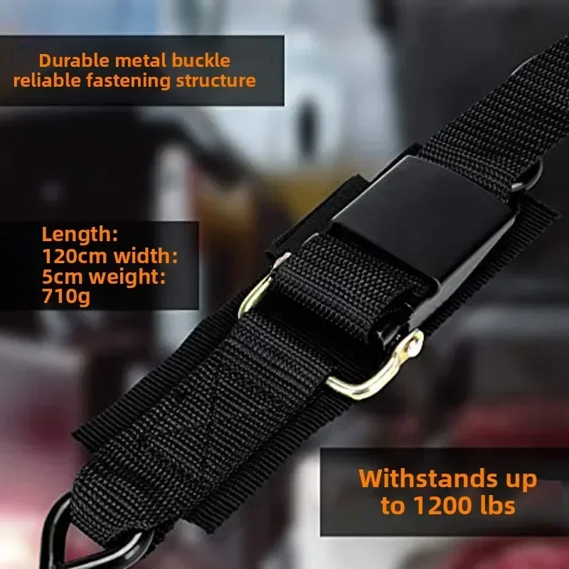 Marine Trailer Nylon Straps, Beam Fastening Straps, Motor Boat Yacht Tensioning Buckle Fixing Straps