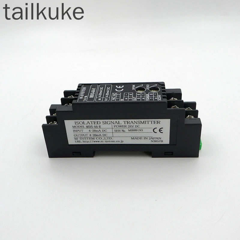 M-SYSTEM M5VS-AA-R M5VS-4A-R Signal Isolation Converter Engineering Surplus