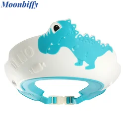 Children Shampoo Cap Protect Eye Water-proof Hair Shield Cap for Infant Baby Soft Cartoon Bath Visor Hat Adjustable Baby Shower