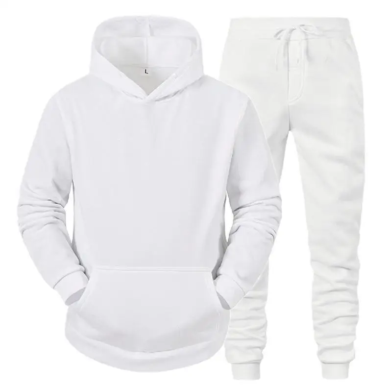 Men\'s Hooded Sweatshirts and Men Pants Casual Men\'s Tracksuit Sportswear Autumn Winter Men Suit Men\'s Clothing Leisure Sets Male