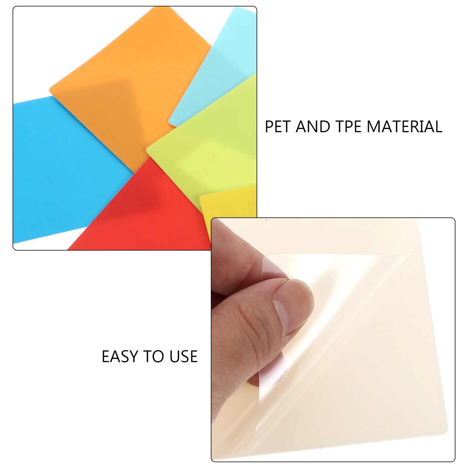 

12Pcs Colorful 3x3Inch Dry Erase Waterproof Memo Notes for Books Reports Study Travel Planning Classification
