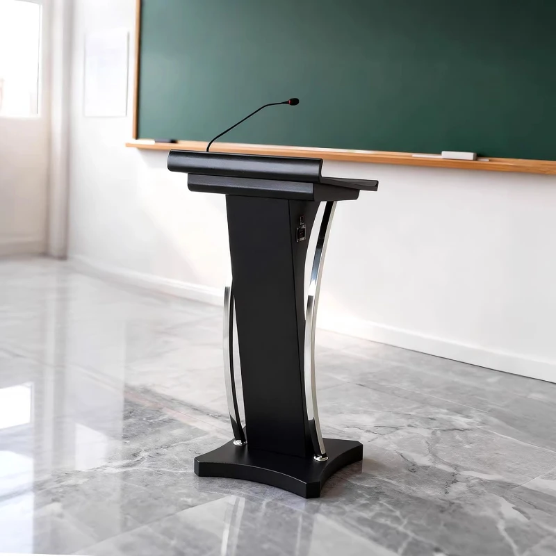 Conference Reception Desks speech presentation - stainless steelReception Desks movable Office Furniture Военное делоZY40JDT
