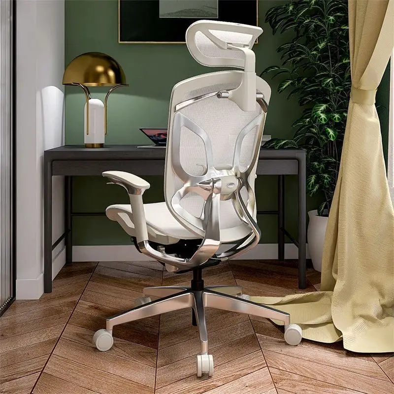Chair Designer Recliner Headrest Mesh Gaming Chair Rotating  Furniture