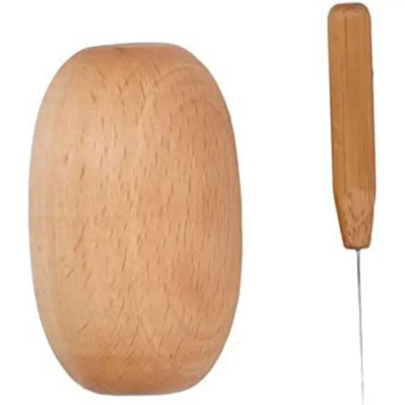 AA83 Wooden Darning Egg, Socks Sewing Tools Widely Used with Needle for Clothing