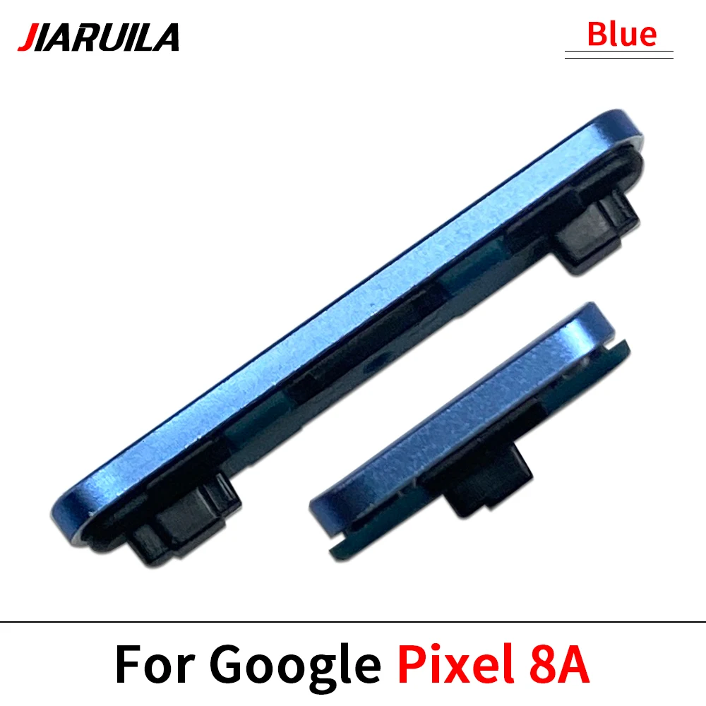 NEUES Set aus seitlichen Lautstärketasten + Ein-/Aus-Tasten als Ersatzteil für Google Pixel 5 / 5 Pro / 8 / 8 Pro / 8A – Detail 2