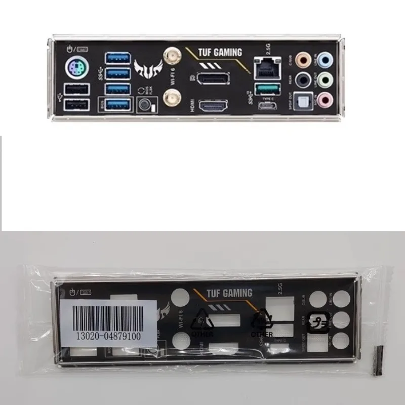 

I/O IO Shield Back Plate for ASUS TUF GAMING B550M-PLUS (WI-FI) Motherboard Baffle Blank Bezel