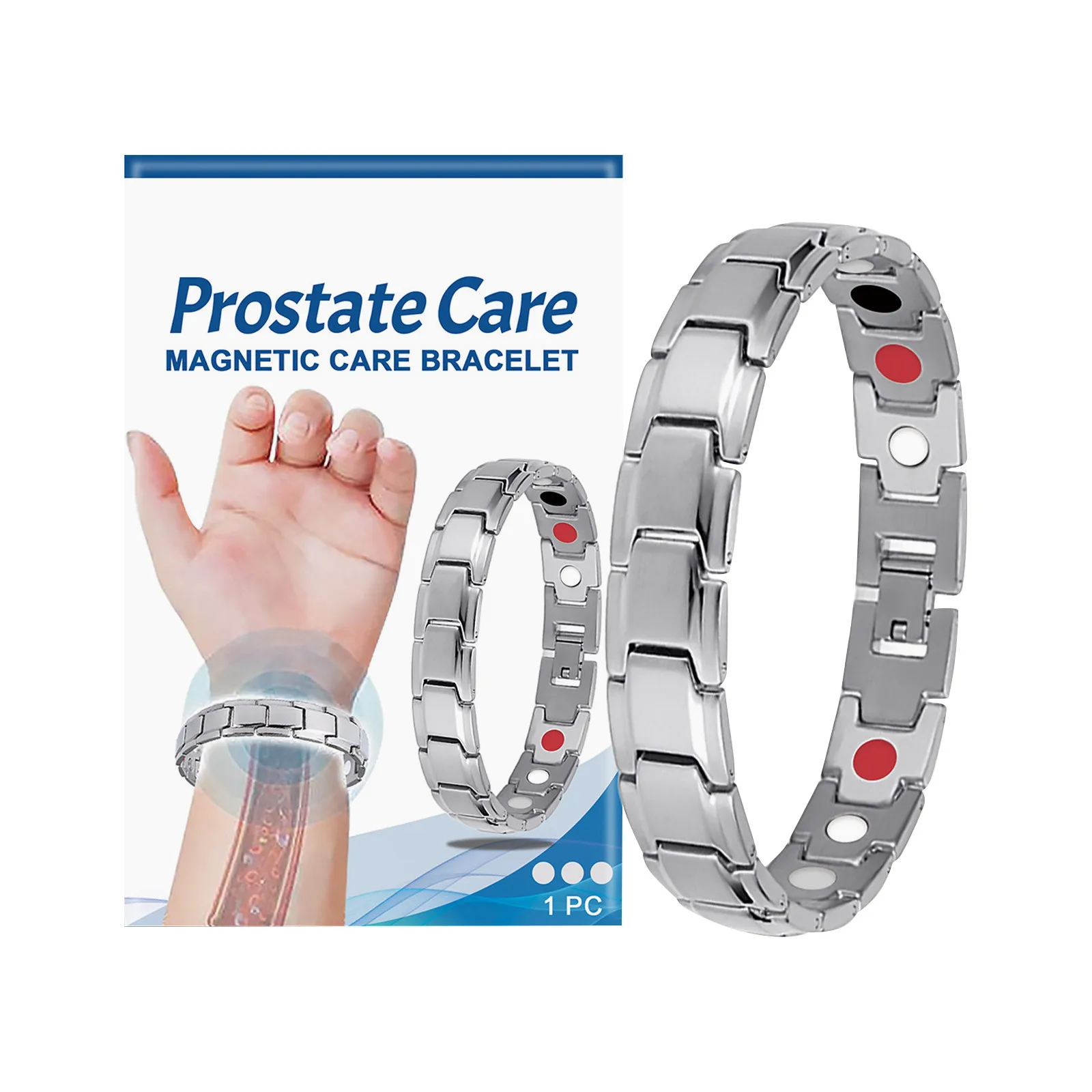 Magnetic Bracelets Prostate Care Bracelet Improve Prostate Health For Men Continuous Use Restores Physical Health Prostate Strap