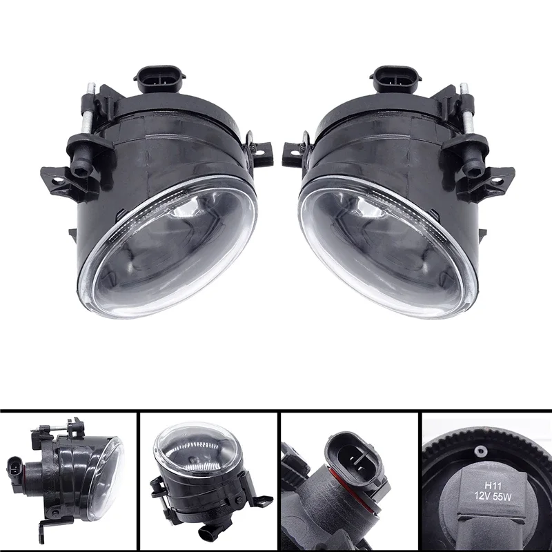 

1 Pair Front Car Fog Light Fog Lamp For VW Golf 5 A5 MK5 R32 2004 2005 2006 2007 2008 2009 Car Light