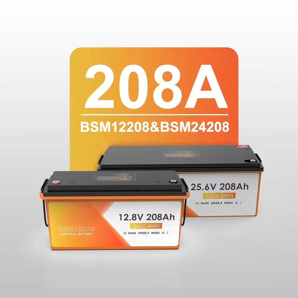 Bluesun  Professional Grade 24v 200ah Lifepo4 Lithium Iron Phosphate Battery Designed for Long Lasting Solar Energy