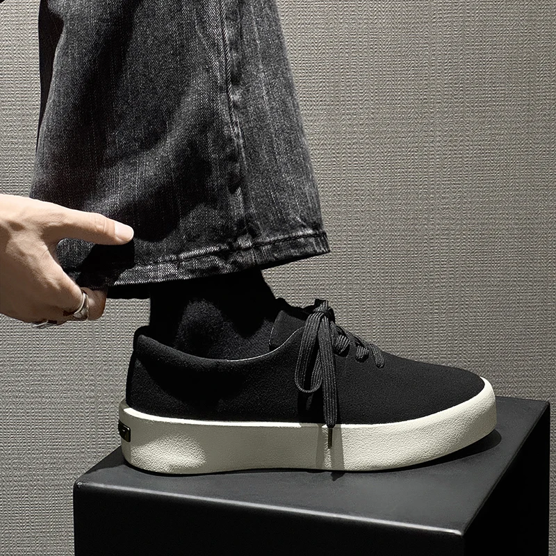 

Вулканизированная обувь для мужчин, удобная повседневная обувь, кроссовки, мужские новые повседневные туфли для доски, мужская прогулочная спортивная обувь на дышащей платформе