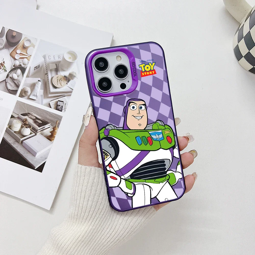 Cartoon Cute Toys Storys Phone Case for Samsung Galaxy S24 S23 S22 S21 S20 Note20 Ultra Plus FE J7 Prime M31 5G Hard PC Cover