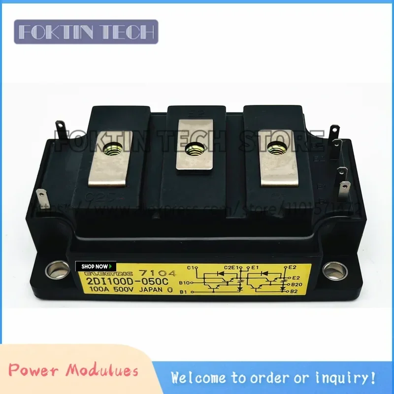 POWER TRANSISTOR MODULE 2DI100D-050 2DI100D-050C