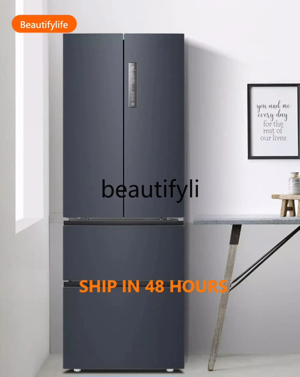 

First-class double frequency conversion French multi-door household large-capacity air-cooled frost-free refrigerator A