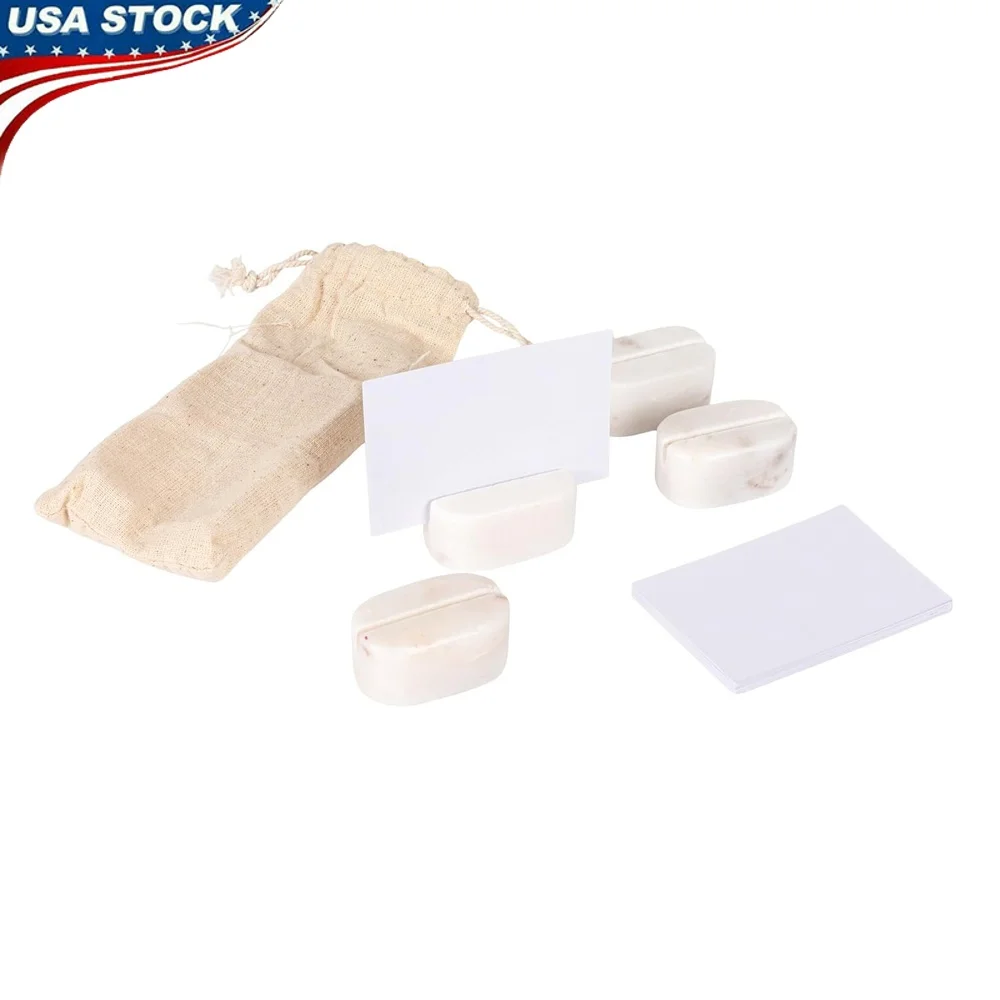 

Элегантный мраморный набор держателей для карточек с 16 прочными карточками, свадебными вечерами, мероприятий, стильная сумка для хранения декора стола