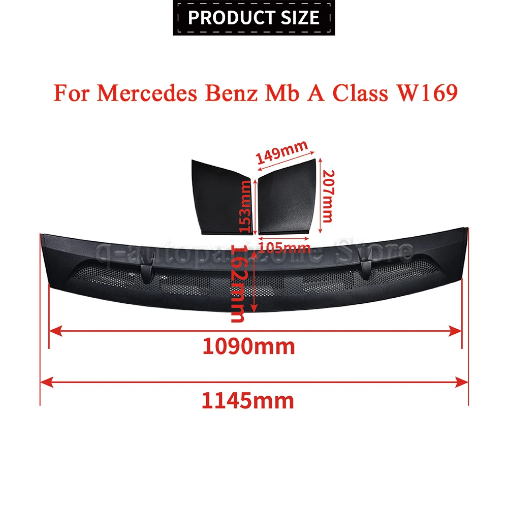 A1698360018 Front Water Drain Cover For Mercedes Benz A Class W169 B Class W245 A1698300075 A1698300175 A1698300275 A1698300375