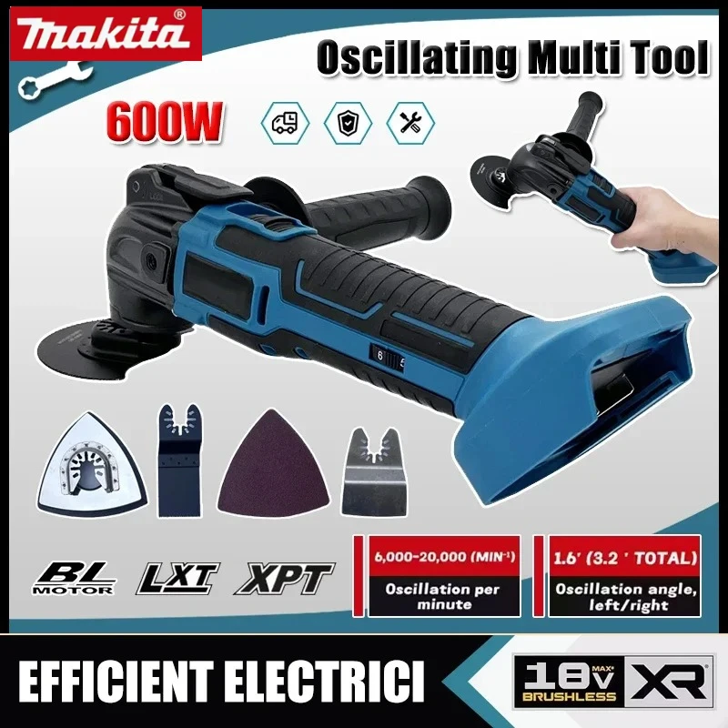 

Makita Brushless Quick Release Oscillating Multi-Functional Electric Trimmer Quick-Change Compatible