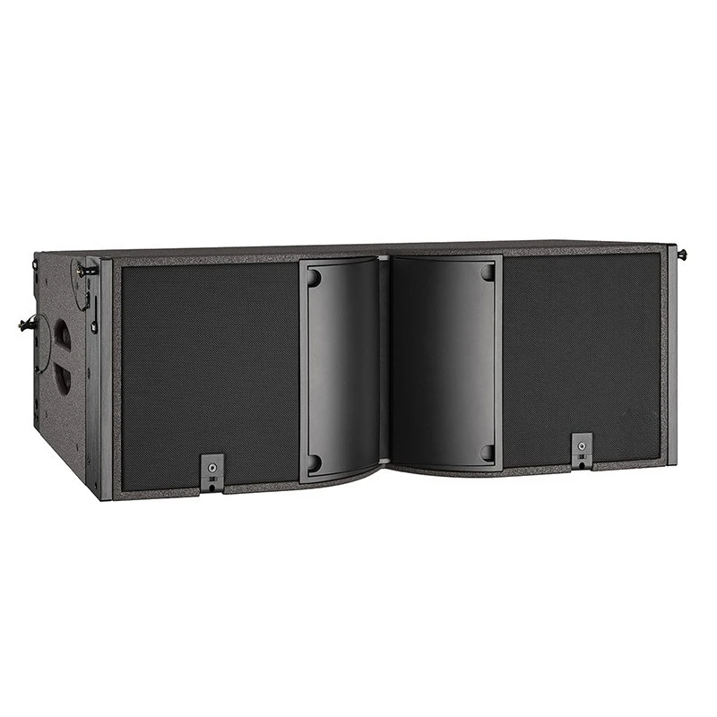 Audio large-scale performance Outdoor waterproof double twelve-line array speakers Banquet hall speakers Bar