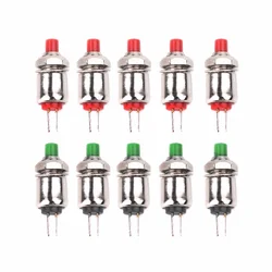 10Pcs 5mm DS-402 Self-reset/Momentary Mini Push Button Switch 0.5A/125V