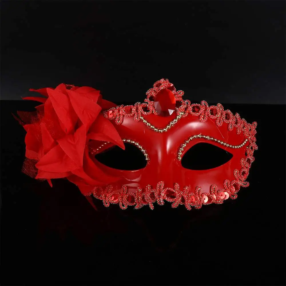Decoration Cosplay Props Prom Party Supplies Villain Joke Luminous Mask Halloween Mask Half Faced Mask Masquerade Mask