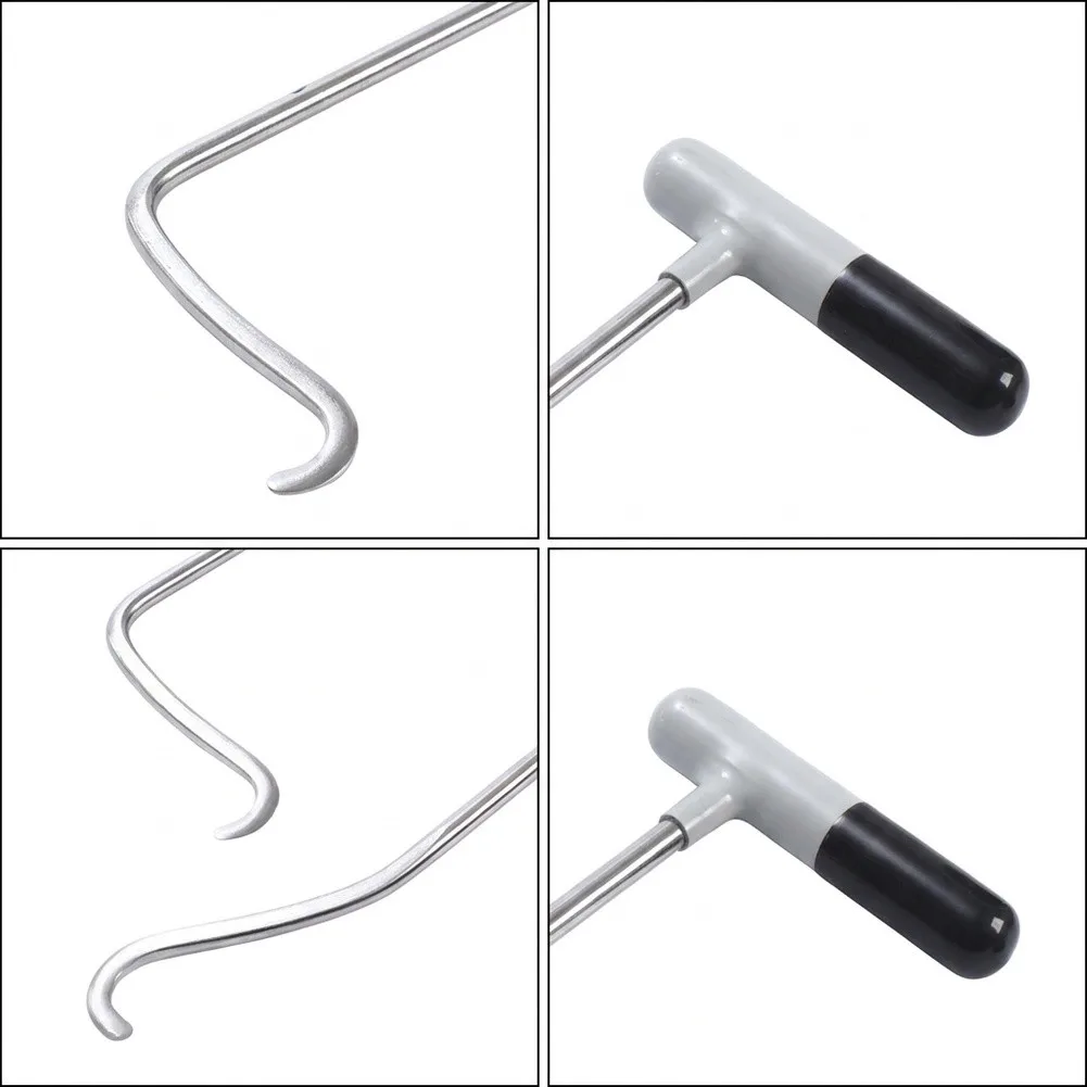 2pcs Automobile Dent Repair Tools With Non-slip Handle For Durable Car Dent Repair Alloy Steel High-Hardness Pry-Bar Hand Tools