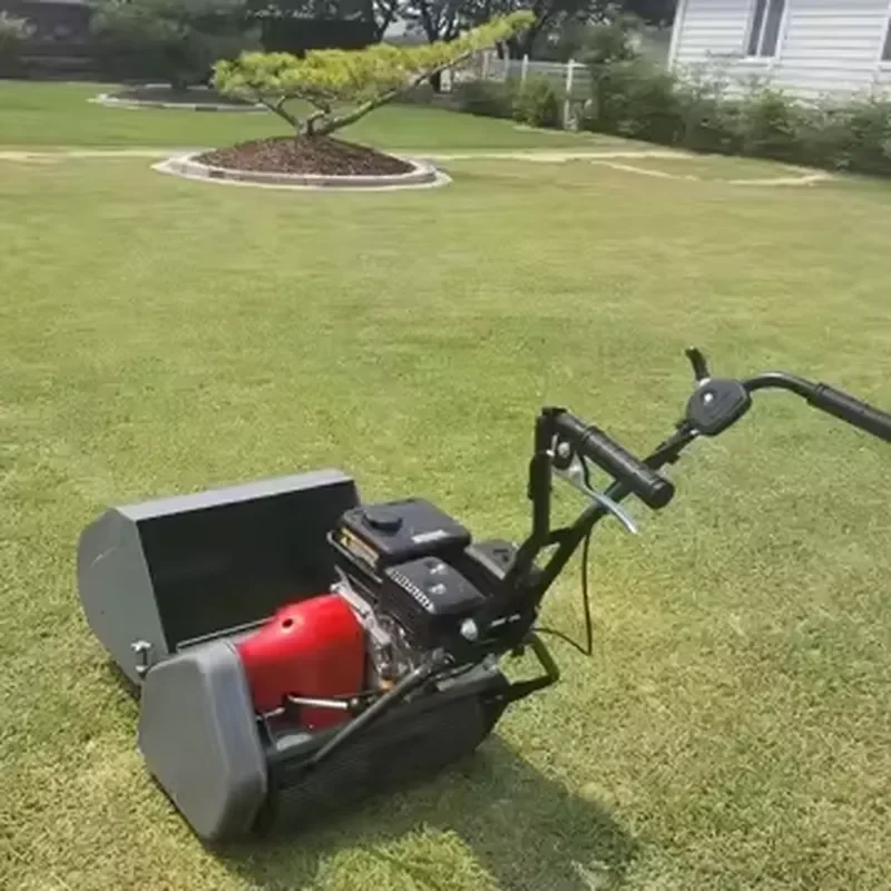 New Design Garden Use Grass Lawn Mower Multifunctional Open Garden Large Walking