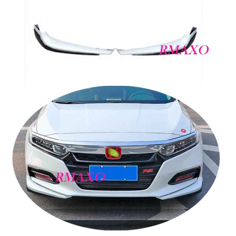 For Honda Accord Body kit spoiler SBST 2018-2019 For Accord ABS Rear lip rear spoiler front Bumper Diffuser Bumpers Protector