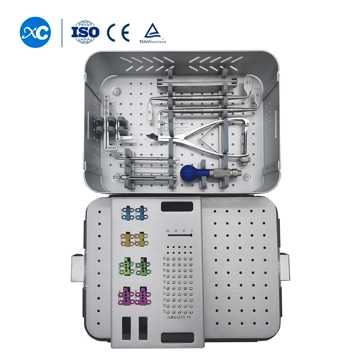 TTA Rapid Cage With Screws Orthopedic Surgical Instrument Kit Instrumental TTA, Instrumentos TTA Rapid