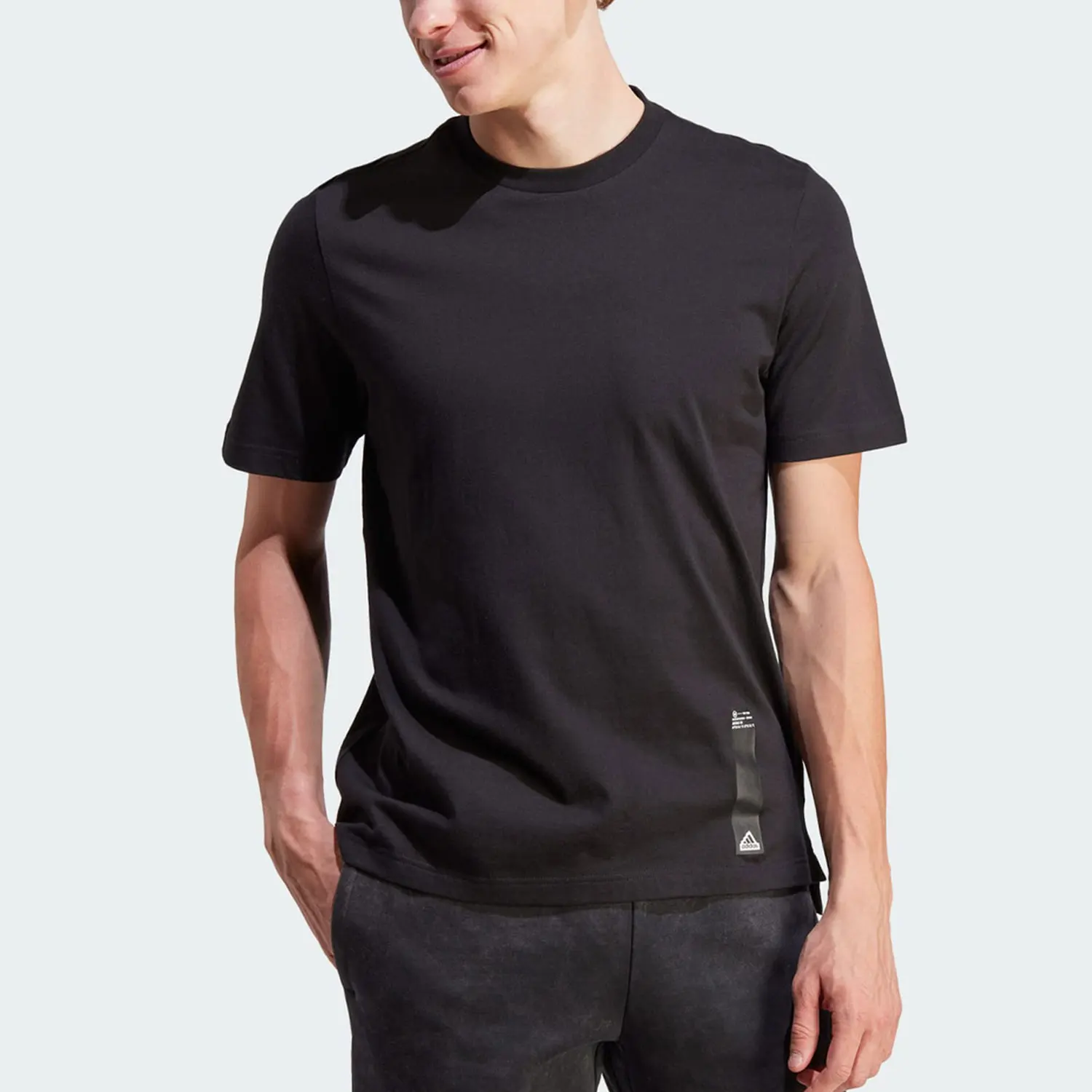 

Adidas Оригинальная летняя мужская футболка с принтом спины 2023, II3479