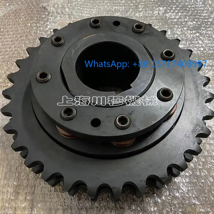 Manufacturer TL10-24 friction torque limiter with sprocket large torque overload protector MF torque limiter
