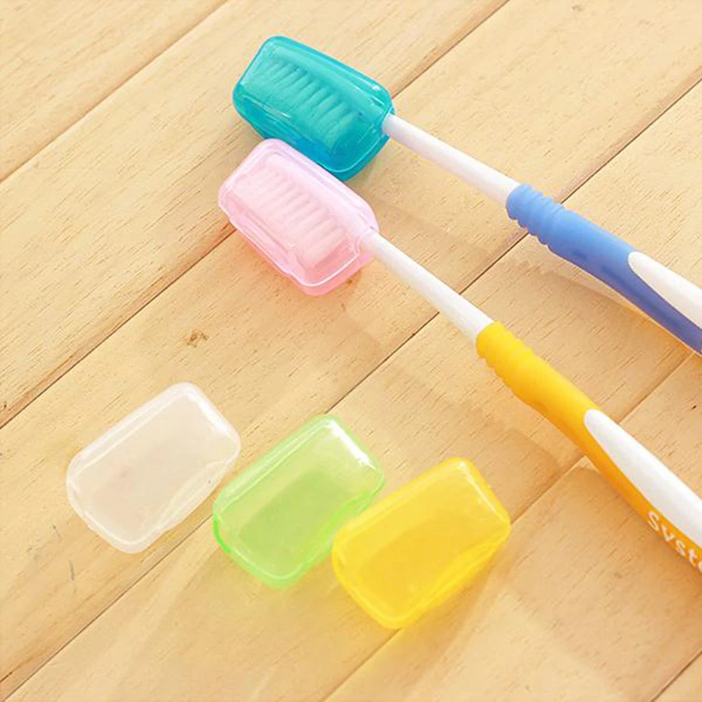

10 Pcs Toothbrush Head Protection Guard Cap Protective Case Storage Travel Sleeve