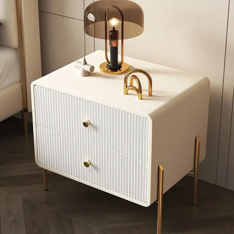 Quality Delicacy Bedside Table Unique Elegant Trendy Beauty Nightstand Table Simple Luxury Mesitas De Noche Bedroom Furniture image 5