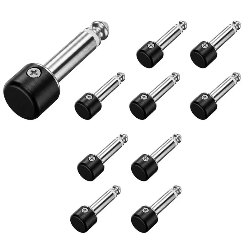 10 Pcs Solderless 1/4