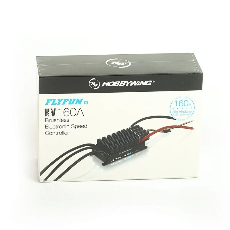 Hob FlyFun 160A جهاز تحكم في السرعة الكهروضوئي عالي الجهد V5 6-14S شحم بدون فرش ESC بدون BEC مع طائرة RC كوادكوبتر DEO