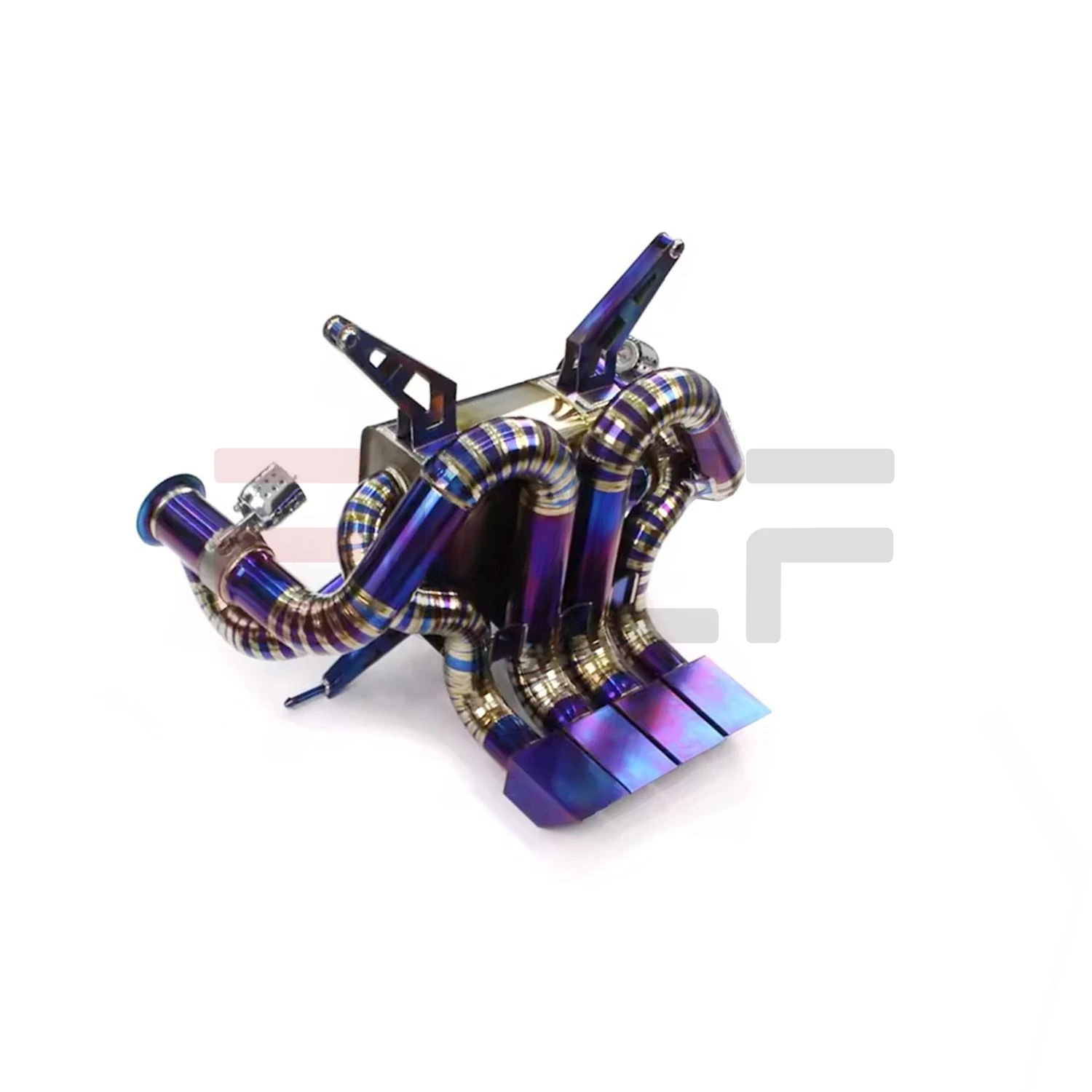 ECCF Titanium Complete exhaust system For Lamborghini Aventador 6.5 LP700-4 LP700 Plug and Play Performance Upgrade