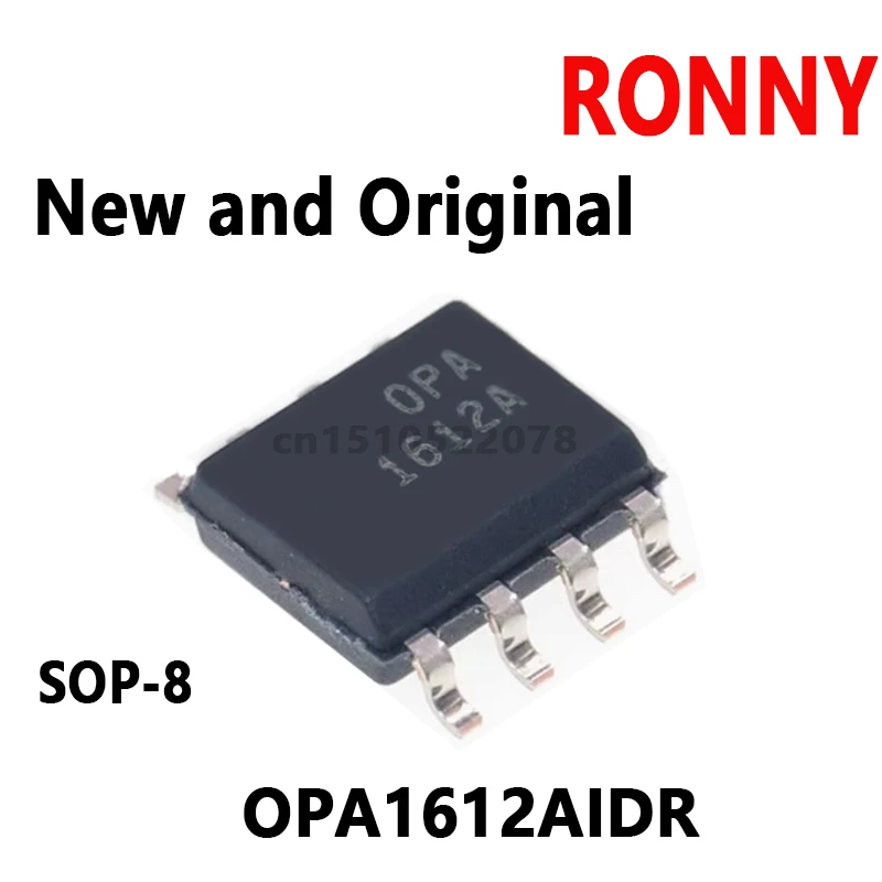 5PCS  New and Original   OPA1612A OPA1612 SOP-8 OPA1612AIDR