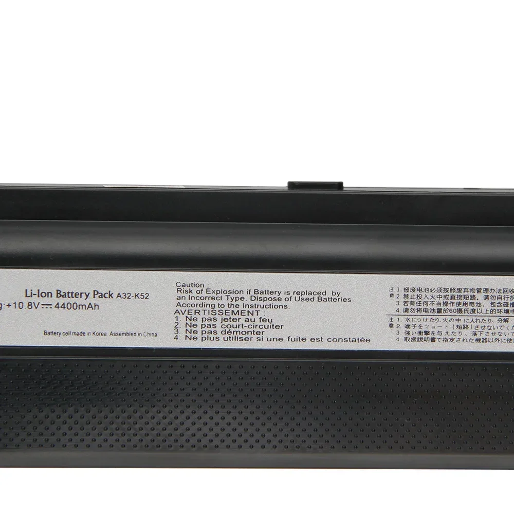 New Battery For ASUS A32-K52 A42-K52 A41-K52 X42J K42J K42D A52J K52D K52J A42J K52L681 X42J Rechargeable Batteries