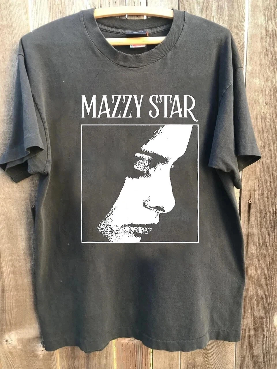 

2026 Summer Women's Vintage Mazzy Star T-Shirt Sweat-wicking and Breathable Tee Streetwear Oversized Loose Casual